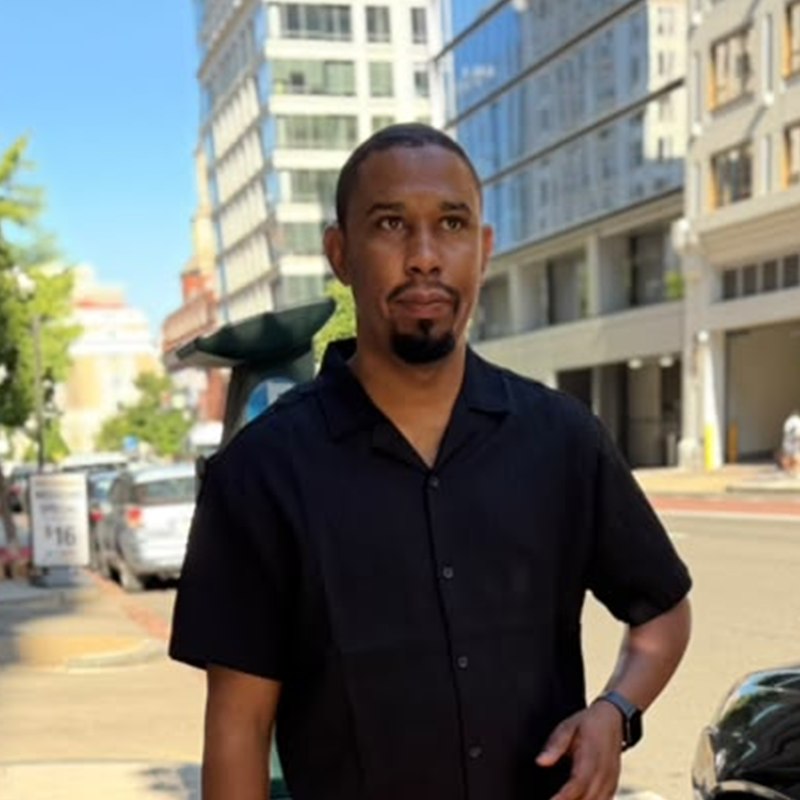 Hamza Hamali, founder of Hamza Home Care Services in Cincinnati, Ohio